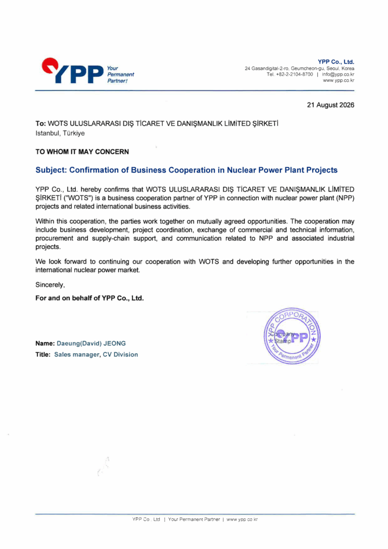 YPP Co., Ltd. tarafından düzenlenen yazı